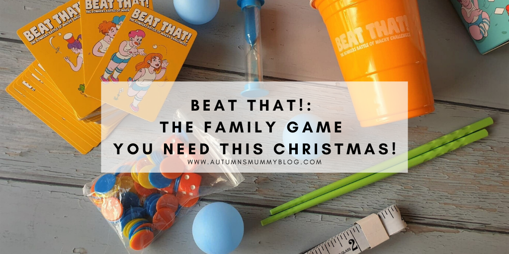 Review of Family Party Game Beat That! - Family On The Go